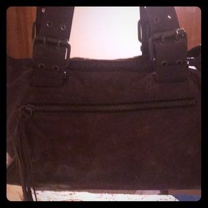 💜Vintage KALE genuine leather purse In plum 💜